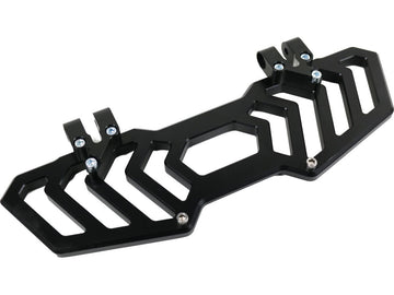 Harley Davidson Touring [1985-2025] -Packboard Driver's Footrest Black Anodized - 0