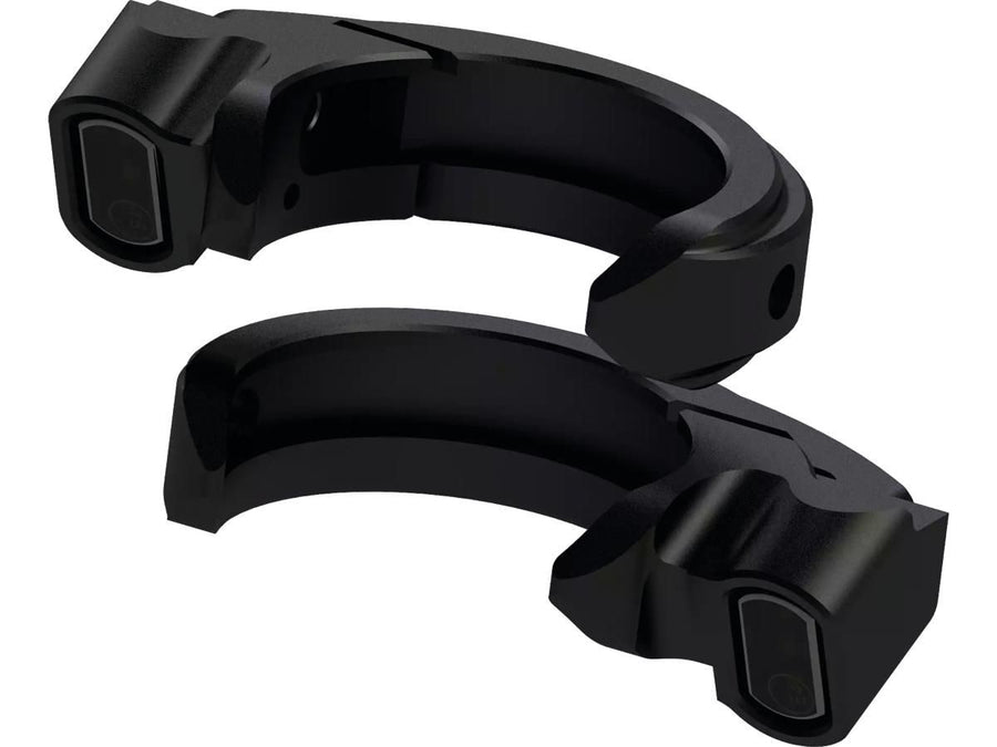 Harley Davidson Sofrail [2018-2025]-Quick-Stripe Blinkerset 49mm preto