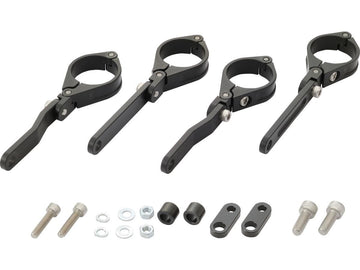 Harley Davidson - Justerbar CNC -frontlysholder 39mm gaffel monterende svart