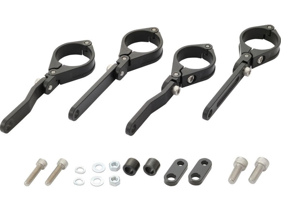 Harley Davidson - Justerbar CNC -frontlysholder 39mm gaffel monterende svart