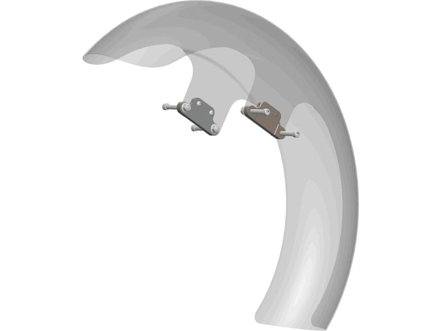 Harley Davidson Touring [1987-2024]-Standard 21 "Steel front wheel protection sheet for