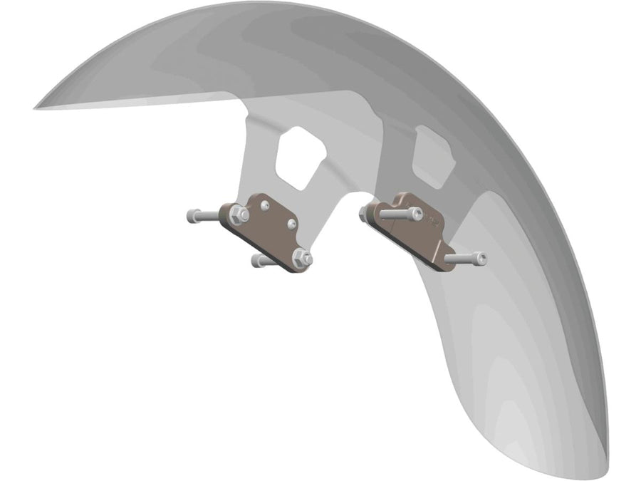 Harley Davidson Touring [1987-2024] -Street-Cut 21 "Sheet de protection en acier à l'avant pour