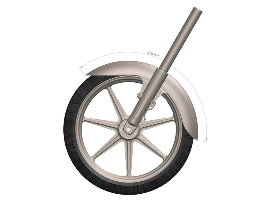 Harley Davidson Touring [1987-2024] -Street-Cut 21 "Sheet de protection en acier à l'avant pour