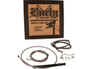 Harley Davidson Touring [2021-2024] -15 "Excavator Bar Cable Set rostfritt stål klar-1