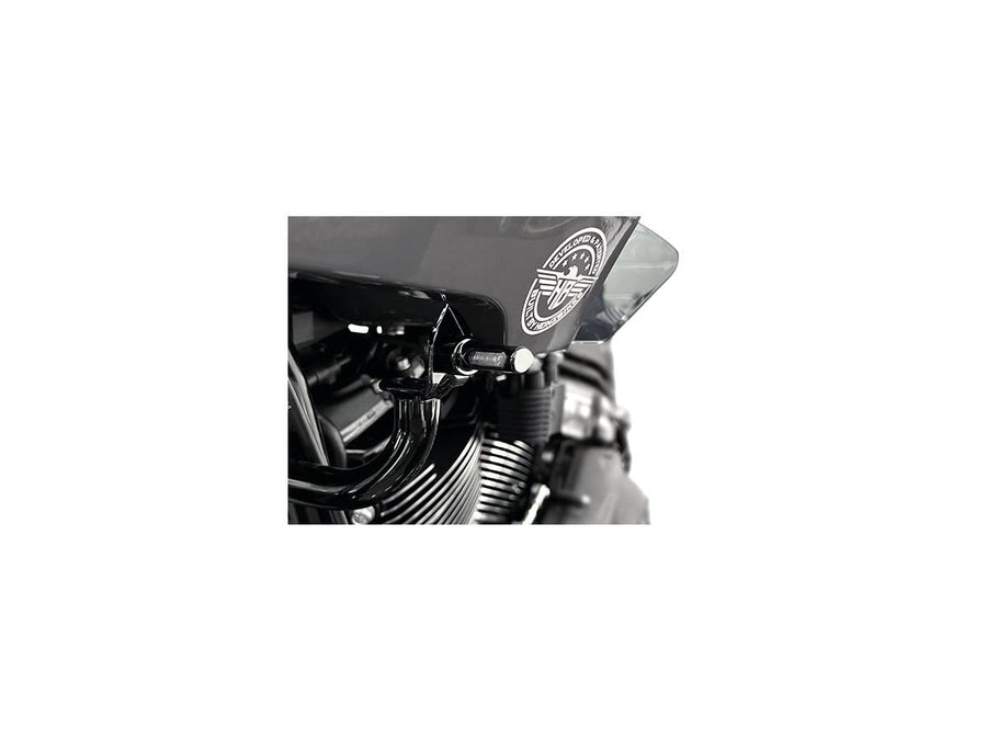 Harley Davidson FXLRST [2022-2025] – Micro ST sorozatú LED-es irányjelzők, eloxált fekete