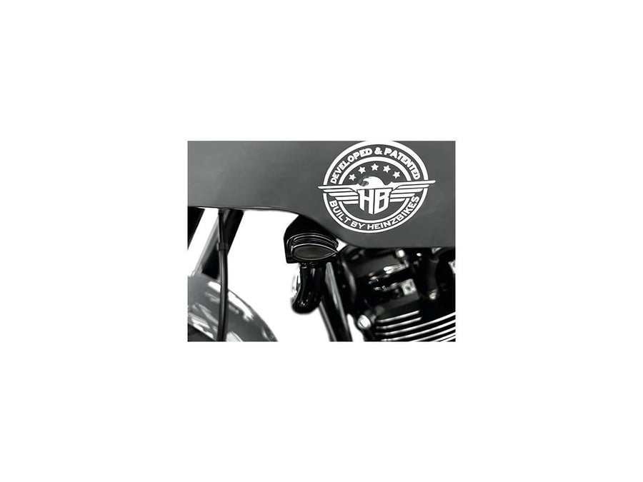 Harley Davidson FXLRST [2022-2025] – Micro ST sorozatú LED-es irányjelzők, eloxált fekete