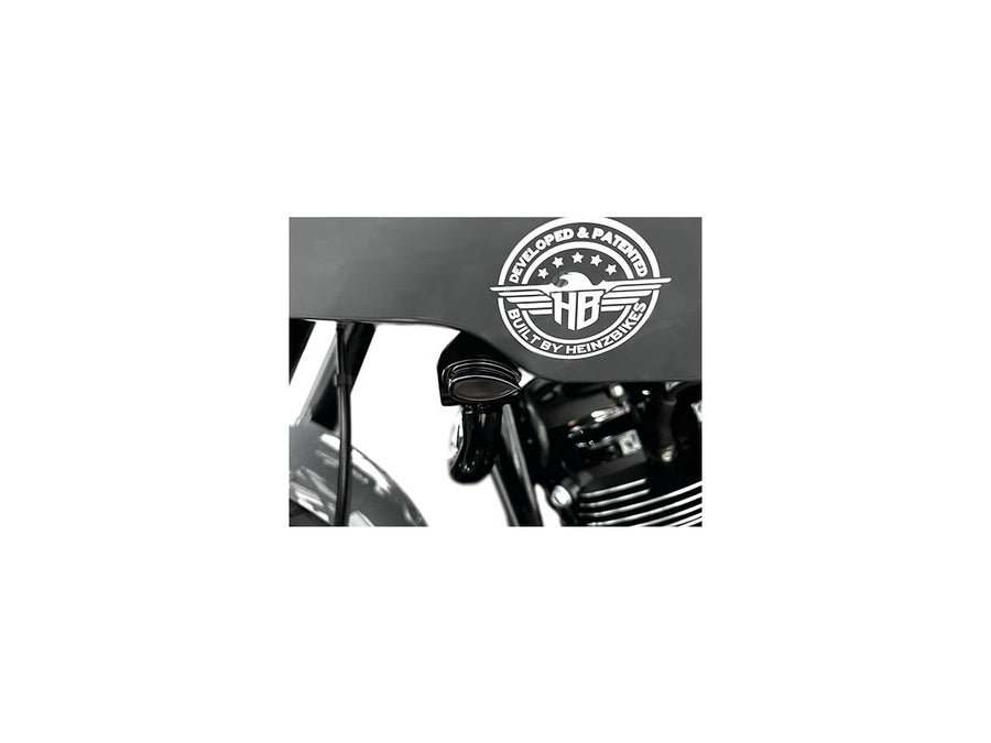 Harley Davidson FXLRST [2022-2025] – Micro ST sorozatú LED-es irányjelzők, eloxált fekete