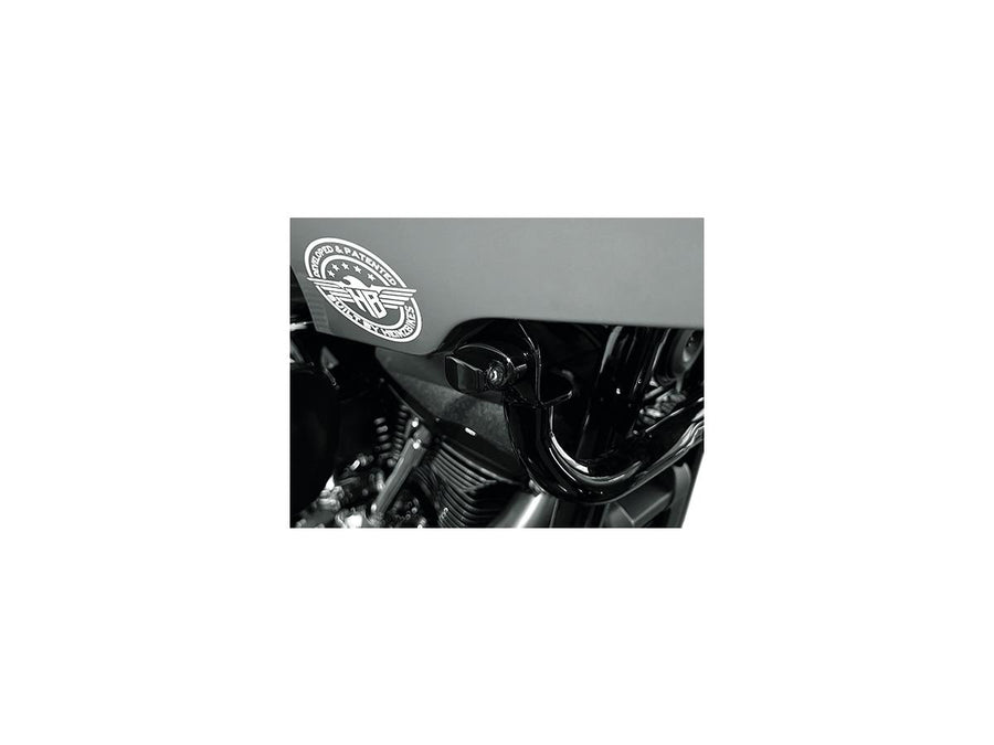 Harley Davidson FXLRST [2022-2025] -NANO ST-serie LED BLinker, geanodiseerd zwart