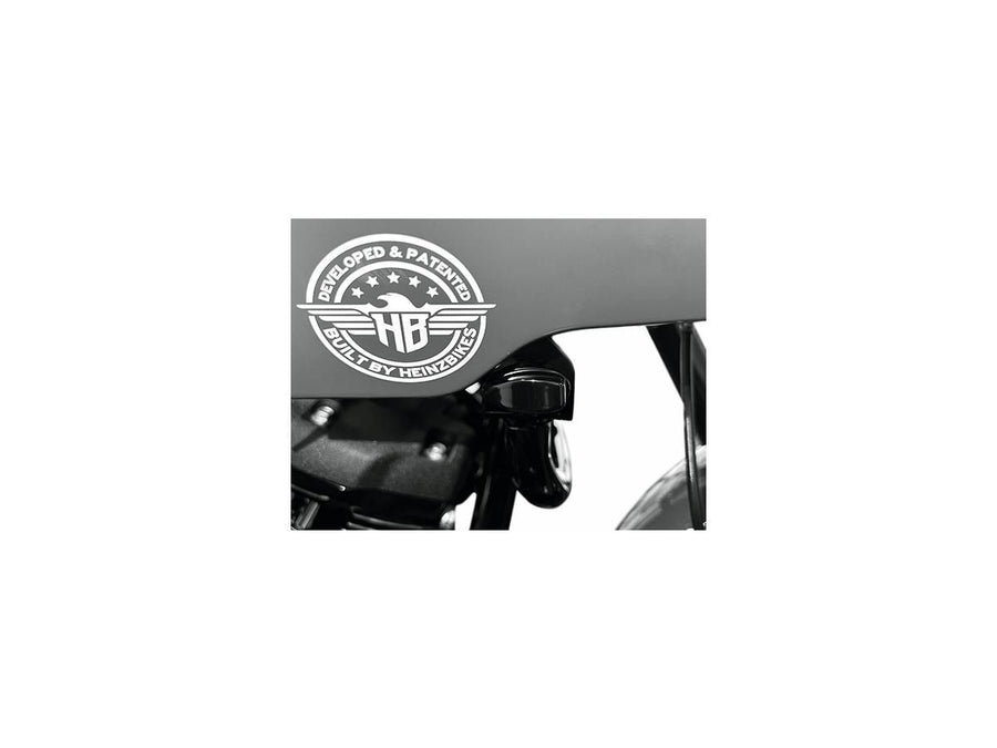 Harley Davidson FXLRST [2022-2025] -NANO ST-serie LED BLinker, geanodiseerd zwart