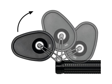 Harley Davidson – mo.view cruise flip Lenkerendenspiegel Schwarz