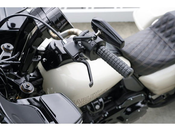 Harley Davidson Touring [2021-2024] -Method Hand Lever Black Anodized Cable Coupling