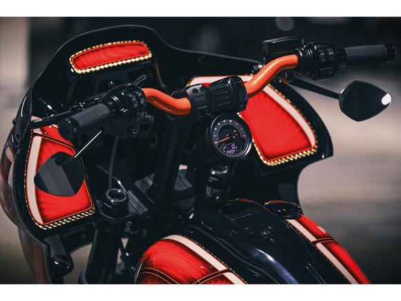 Harley Davidson FXLRS [2022-2025] -Club Style Pullback Riser Kit til lavere samling