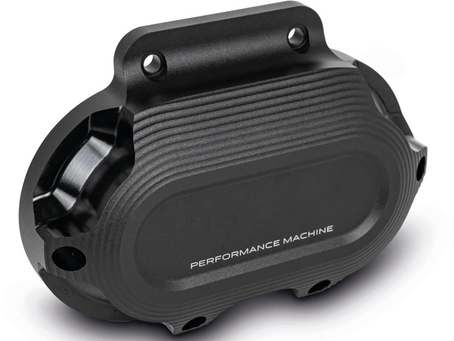 Harley Davidson Touring [2014-2020] – Race Series Getriebedeckel seitlich Schwarz Ops