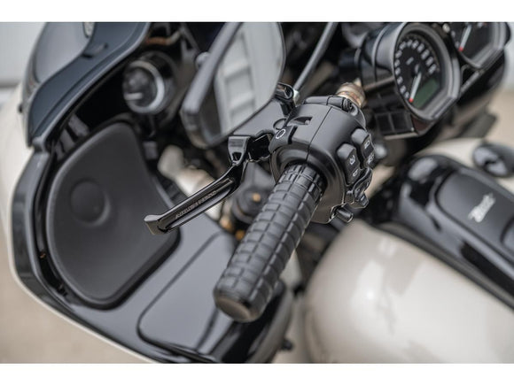 Harley Davidson Touring [2008-2013]-Mododo alavanca de mão Black Anodized Cable Ano