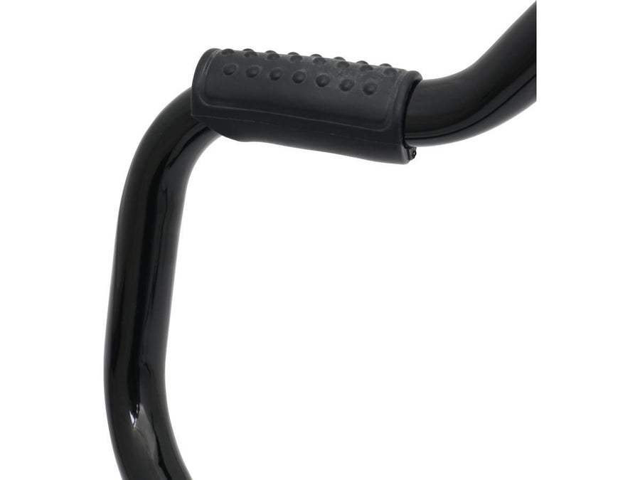 Harley Davidson Softail [2018-2024]-Barra de protección motora con rastas de carretera negra