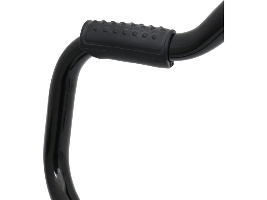 Harley Davidson Softail [2018-2024]-Barra de protección motora con rastas de carretera negra