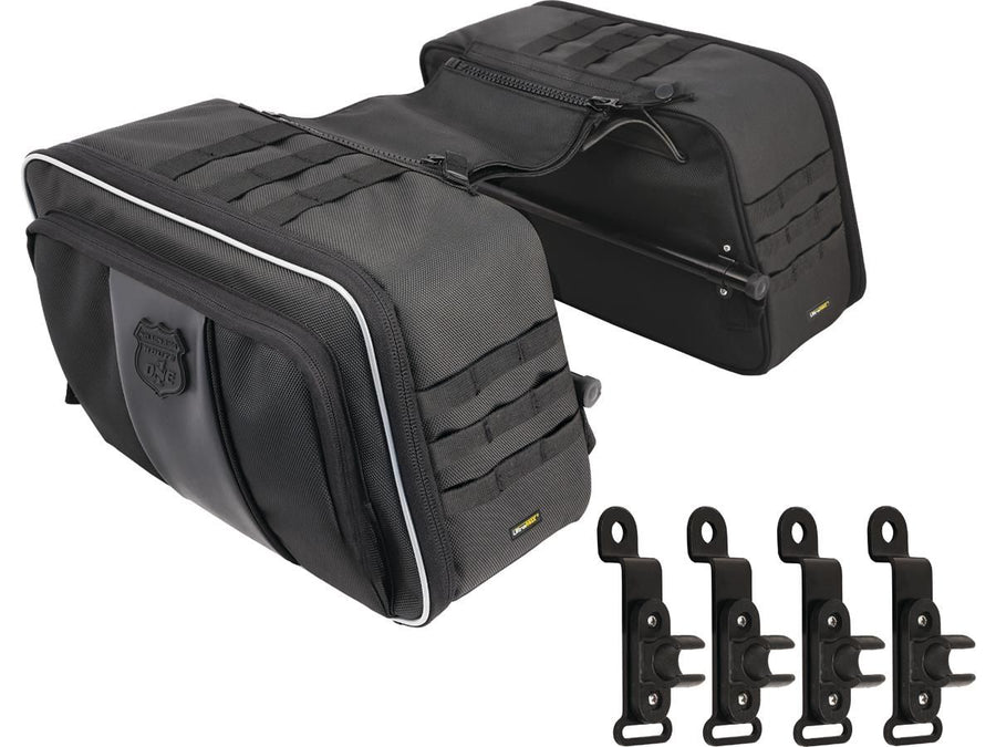 Harley Davidson Softail [2000-2017] – Route 1 Road Trip Saddlebags Black