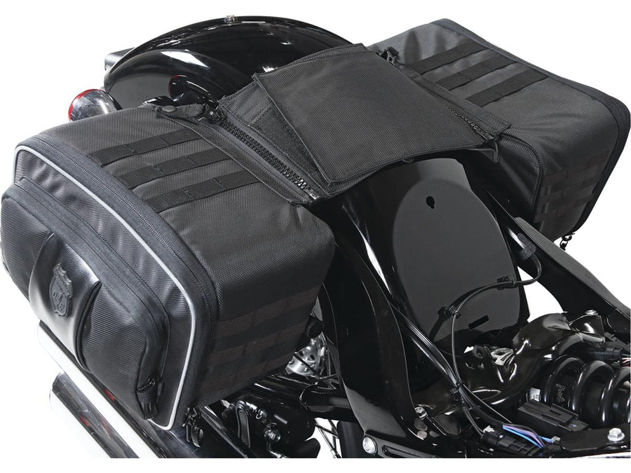 Harley Davidson Softail [2000-2017] – Route 1 Road Trip Saddlebags Black