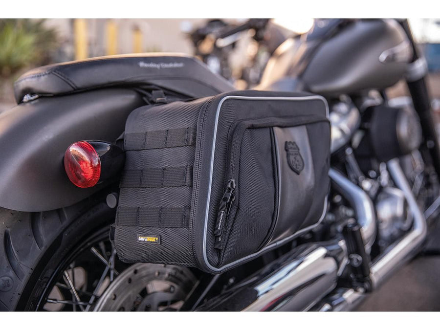 Harley Davidson Softail [2000-2017] – Route 1 Road Trip Saddlebags Black