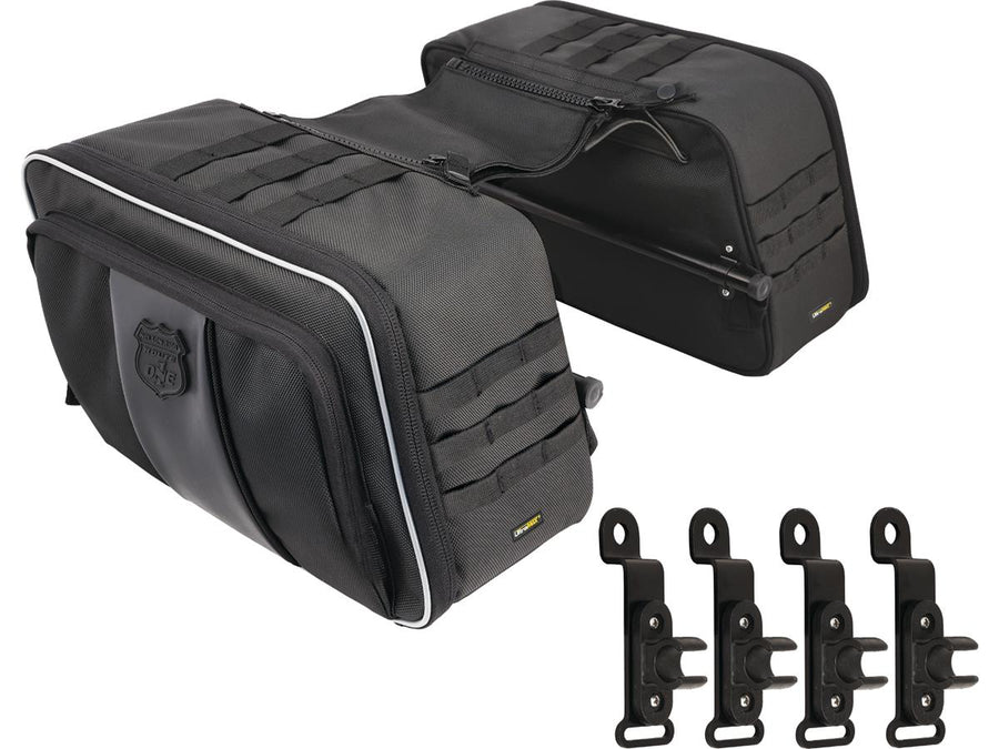 Harley Davidson Softail [2000-2017] – Route 1 Road Trip Saddlebags Black