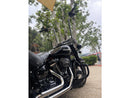 Harley Davidson FLSL [2018-2021] -MX-tyyliset ruokataulut satiini musta-12
