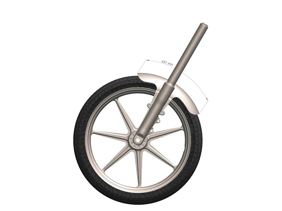 Harley Davidson FLFB [2018-2020]-steel front wheel protection sheet for Softail models for