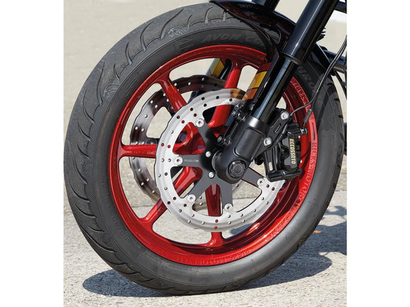 Harley Davidson Sofrail [2007-2025]-Adaptador de sela de freio radial do estilo club para 292