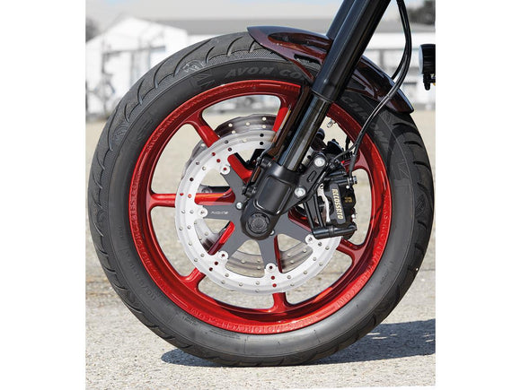 Harley Davidson Sofrail [2007-2025]-Adaptador de sela de freio radial do estilo club para 292