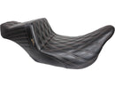Harley Davidson Touring [2008-2025] -TailWhip Seat Double Diamond-1