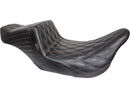 Harley Davidson Touring [2008-2025] -TailWhip Seat Double Diamond-3