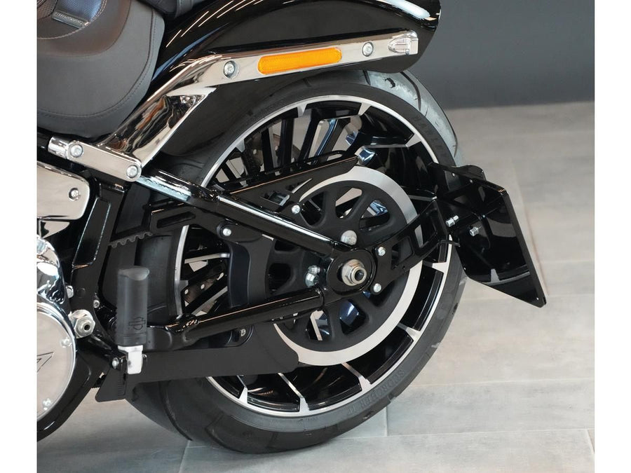 Harley Davidson Softail [2018-2024]-Držák poznávací značky na střední značce na boční sestavu