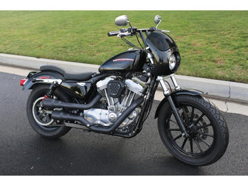 Harley Davidson Sportster [1981-2020]-Outlaw cladding black ABS - 0