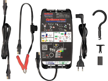 Harley Davidson-Pro-1 Duo-batterioplader, tester, strømforsyning