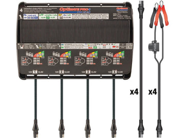 Harley Davidson-Pro-4 Duo 12V 5A Automatisk diagnostisk batterioplader x 4