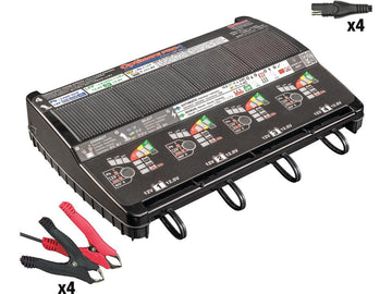 Harley Davidson-Pro-4 Duo 12V 5A Automatisk diagnostisk batterioplader x 4 - 0