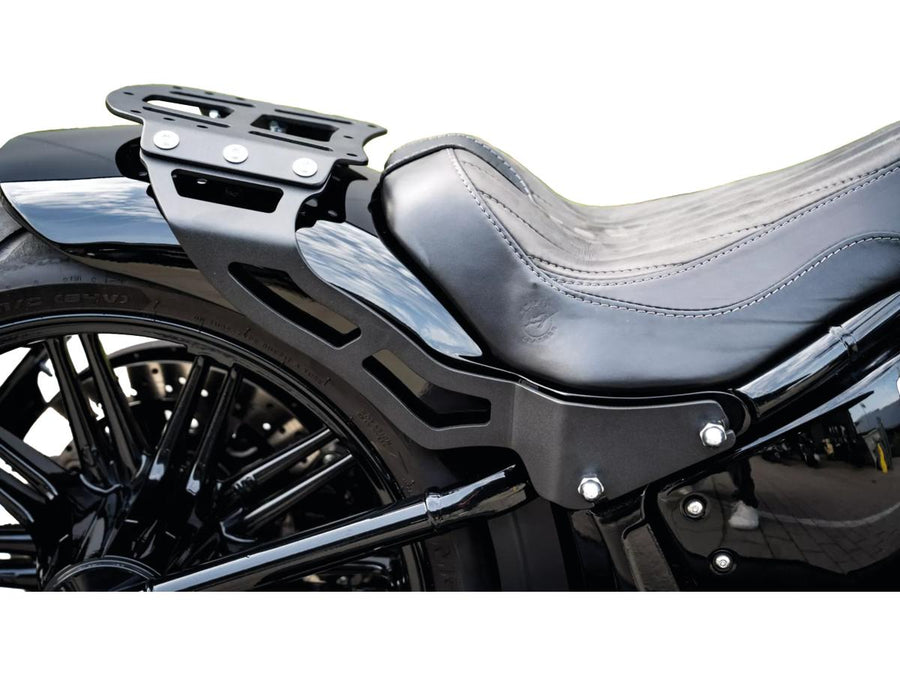 Harley Davidson Softail [2008-2017]-Custombike luggage rack for late TC Softail