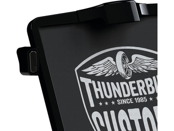 Harley Davidson - Striscia della piastra interna segnale di svolta/luce posteriore/luce freno di 20 ° inclinazione - 0