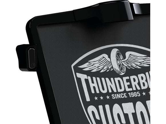 Harley Davidson - Striscia della piastra interna segnale di svolta/luce posteriore/luce freno di 20 ° inclinazione