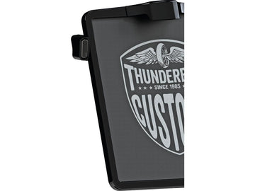 Harley Davidson - Striscia della piastra interna segnale di svolta/luce posteriore/luce freno di 20 ° inclinazione - 0