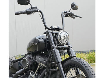 Harley Davidson FXBB [2018-2020] – Untere Gabelabdeckung Glanz Schwarz - 0