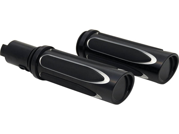 Harley Davidson Flhxse [2023-2025] -Deep Cut Comfort Handlar Black 1 "Gas Train By