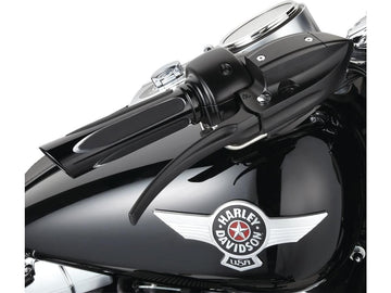 Harley Davidson Flhxse [2023-2025] -Deep Cut Comfort Handlar Black 1 "Gas Train By - 0