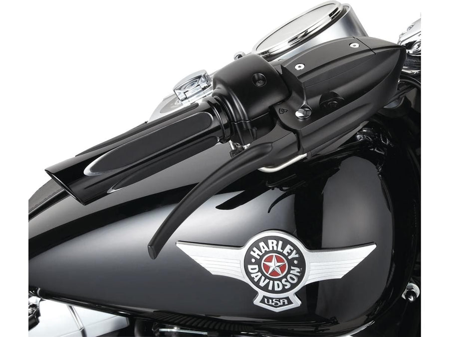 Harley Davidson Flhxse [2023-2025] -Deep Cut Comfort Handles Black 1 "Gas Train par
