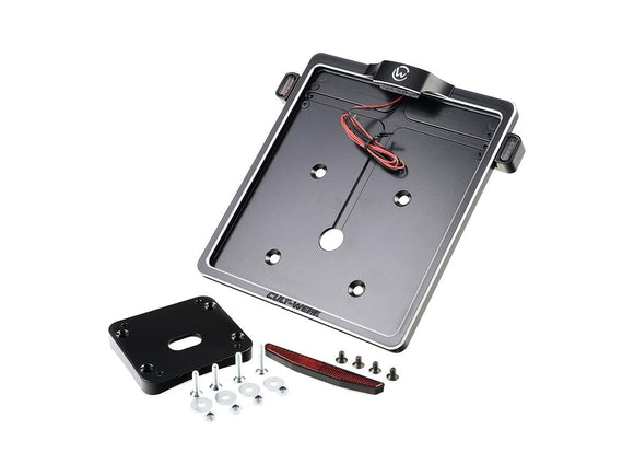 Harley Davidson FXLR [2018-2020] -Sentral lisensplateinnehaver og