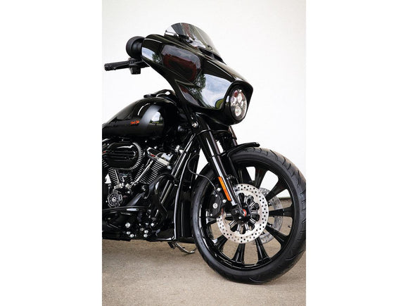 Harley Davidson Flhrxs [2021-2025] -custom chin cladding gloss black black