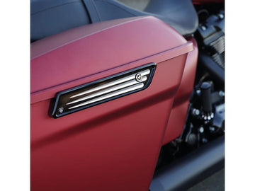 Harley Davidson Touring [2014-2024] -deep Cut Saddle Pocket Lock Covers - 0