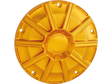 Harley Davidson Touring [2016-2024] -10-gauge Derby Cover Gold Anodized - 0