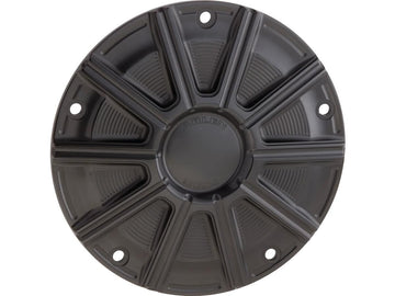 Harley Davidson Dyna [1999-2017] -10 Gauge Derby Capa preta anodizada