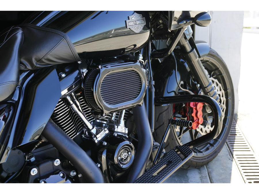 Harley Davidson FLFBS 114 [2018-2020] -stage 2 Filtre d'air de mise à niveau ovale noir