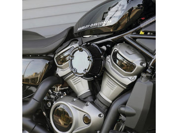 Harley Davidson Nightster RH975 [2022-2025] — Method™ Clear sērijas gaisa filtrs, melns